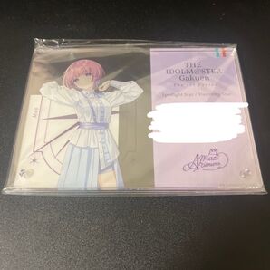 【新品未開封】有村麻央 公式サイン&メッセージパネル 「学園アイドルマスター」