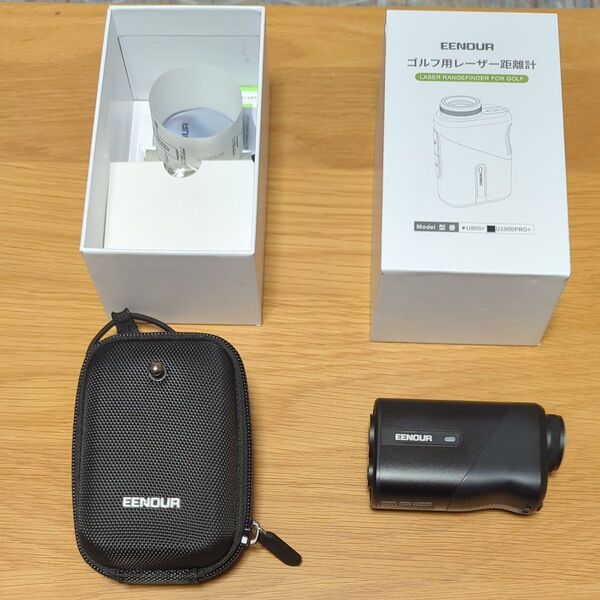 EENOUR ゴルフ用レーザー距離計 U1000PRO+ ブラック