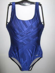 新品 arena 競泳水着 アリーナ 女子 レディース 青　ロゴ　ワンピース 水着　ブルー　総裏地　日本製 Mサイズ　未使用