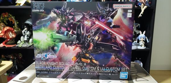 新品未組立 HG 1/144 ブラックナイトスコードルドラ リデラード機&ダニエル機&リュー機 セット 機動戦士ガンダムSEED
