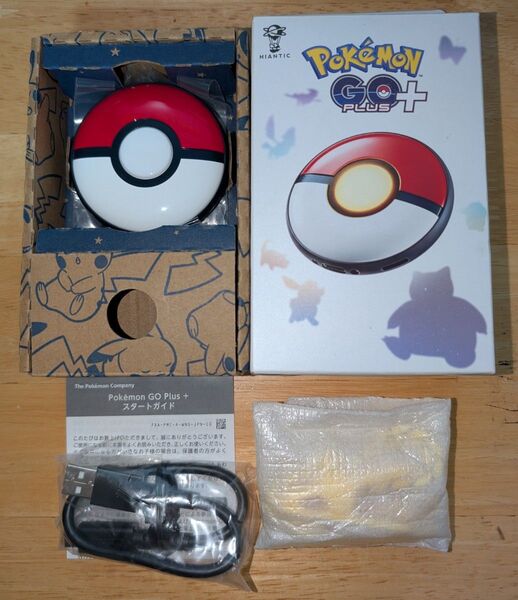 Pokemon GO Plus +(ポケモンゴープラスプラス)ポケモンGOプラス+ ピカチュウ 箱付属品あり bt
