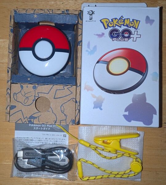 Pokemon GO Plus +(ポケモンゴープラスプラス)ポケモンGOプラス+ ピカチュウ 箱付属品あり bq