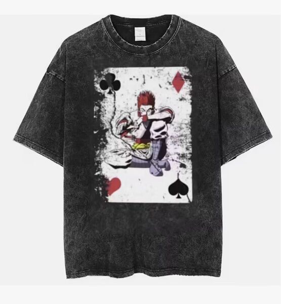 HUNTER×HUNTERヒソカTシャツ(S〜XXLまでサイズあり)