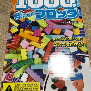 1000P 6サイズ ブロック