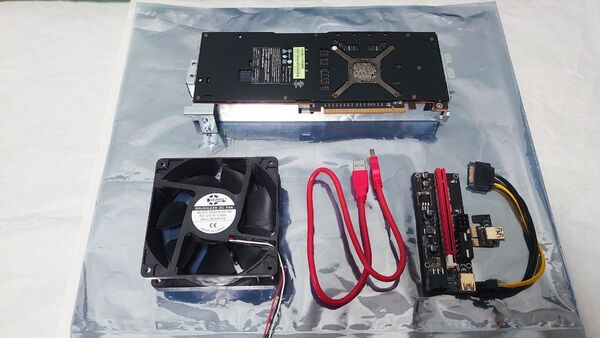 AMD Radeon INSTINCT MI25 16GB (vbios Radeon Pro WX9100 書き換え)とおまけ