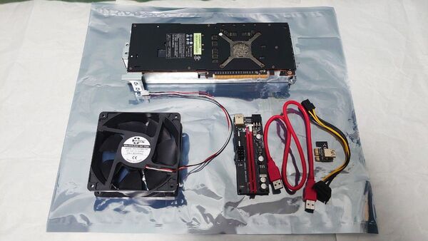 AMD Radeon INSTINCT MI25 16GB (vbios Radeon Pro WX9100 書き換え)とおまけ