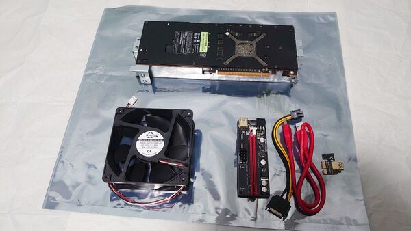AMD Radeon INSTINCT MI25 16GB (vbios Radeon Pro WX9100 書き換え)とおまけ