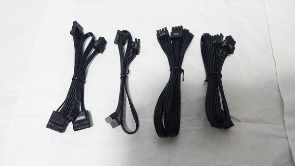 ZH-5700H PC電源ケーブル CPU(8pin) PCI-E(6pin+2pin) SATA(2分岐) IDE(3分岐)