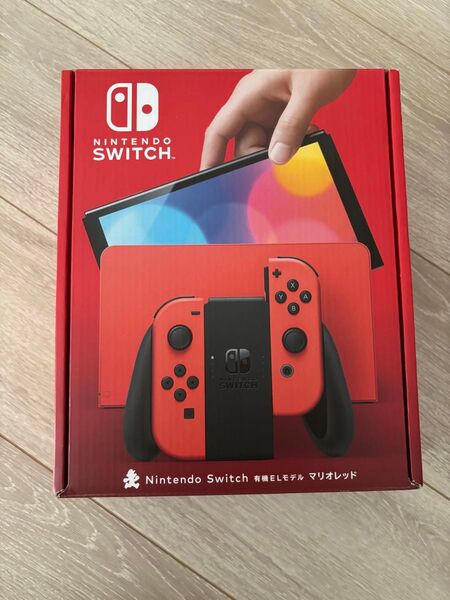GD8117 Nintendo Switch本体 有機EL マリオレッド