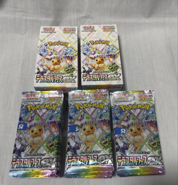 ポケモンカード テラスタルフェスex 2BOX+30パック(3BOX分)