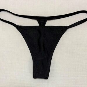 LIP SERVICE 水着用アンダーショーツ Tバック ブラック M インナー