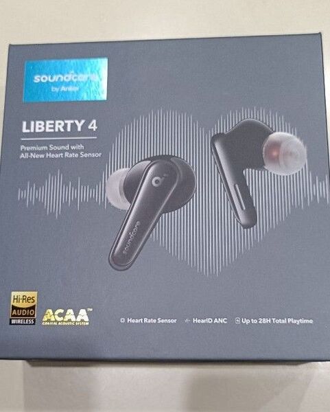 Anker Soundcore Liberty 4 Black 完全ワイヤレスイヤホン A3953 アンカー サウンドコア