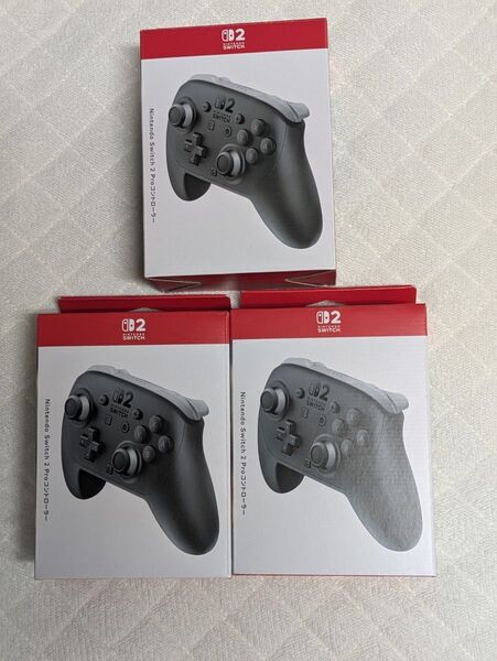 【新品未開封】Nintendo Switch Proコントローラー2 3個セット プロコン ニンテンドースイッチ