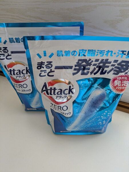 Attack ZERO パーフェクト スティック 68本 34×2袋 消臭 抗菌 スピード発送