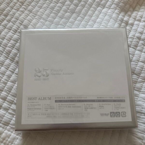 安室奈美恵ベストアルバム Finally 初回盤BOX仕様 DVD付き 未開封品 ファイナリー