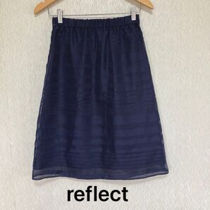 reflectリフレクト レディース ネイビー スカート 7号