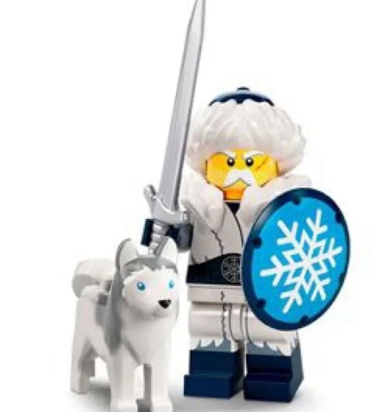 新品 未使用 レゴ 71032 ミニフィグ シリーズ 22 スノーガーディアン ミニフィギュア 雪の戦士