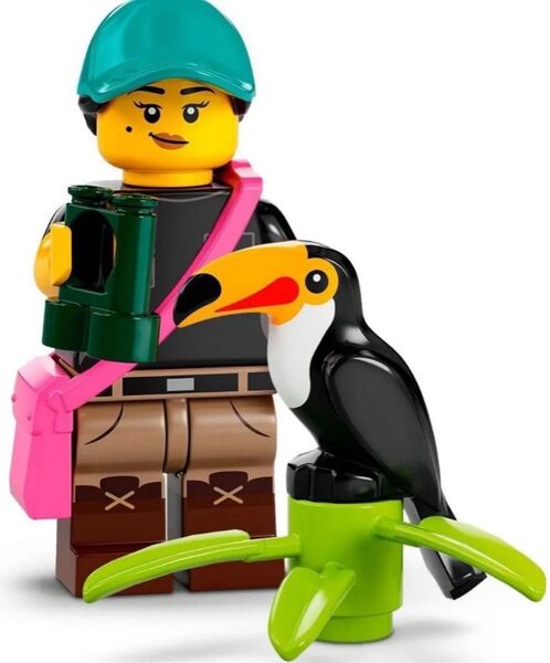 新品 未使用 LEGO レゴ 71032 ミニフィグ シリーズ 22 バードウォッチャー オウム ミニフィギュア