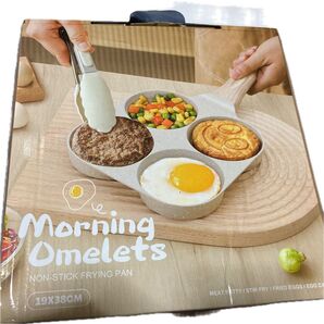 4つ穴フライパン 卵焼き ハンバーグ 野菜炒め ホットケーキ