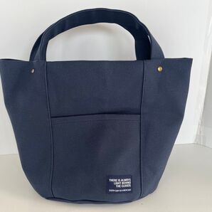 オーバル型トートバッグ ハンドメイド