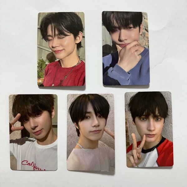 TXT love language weverse JP トレカ5枚セット