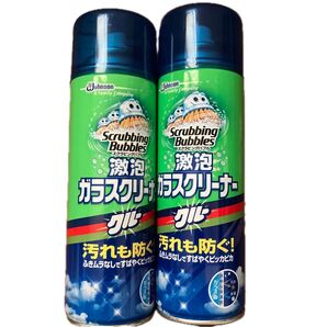 ジョンソン スクラビングバブル 激泡ガラスクリーナー 2個セット