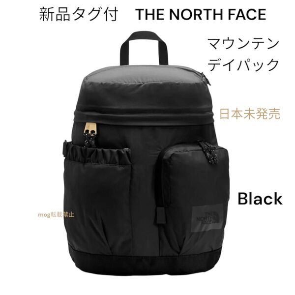 THE NORTH FACE 新品タグ付 ノースフェイス マウンテンデイパック リュック 黒 USAモデル