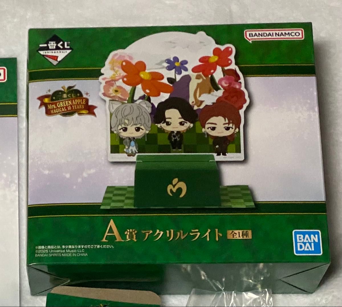 Mrs. GREEN APPLE アクリルライト　一番くじ　A賞 Mrs. GREEN APPLE アクリルライト 一番くじ A賞 - メルカリ