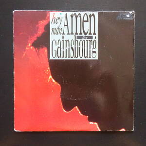 Serge Gainsbourg - Hey Man Amen (Live)* フランス盤 7inch