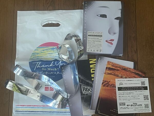 サザンオールスターズ/THANK YOU SO MUCH 完全生産限定盤B &ライブツアーのテープ★CD+DVD+BOOK