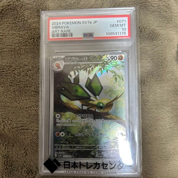 ポケモンカード ビブラーバ AR PSA10 GEM MT 10 バイオレットex
