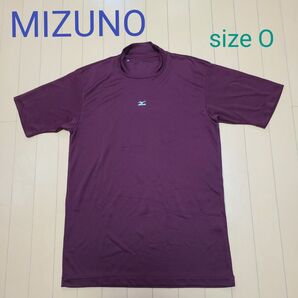 MIZUNO ミズノ 半袖 アンダーシャツ アンダーウェア Oサイズ ワインレッド 野球 baseball 練習着