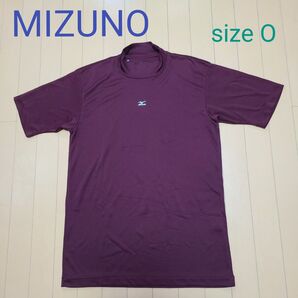 MIZUNO ミズノ 半袖 アンダーシャツ アンダーウェア Oサイズ ワインレッド 野球 baseball 練習着