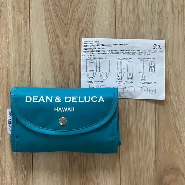ディーンアンドデルーカ 折り畳み エコバッグ ハワイ DEAN&DELUCA ショッピングバッグ 買い物バッグ