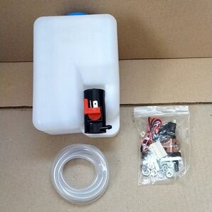 【未使用】 汎用 ウォッシャータンク +配線セット 旧車等へ