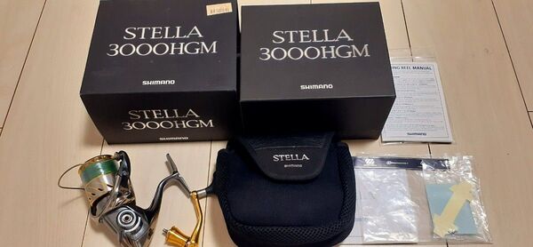 出品直後24時間限定セール! かなり希少な極美品!シマノ 14 ステラ 3000MHG SHIMANO STELLA