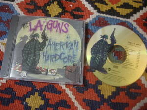 90's L.A.GUNS (CD)/ アメリカン・ハードコア　American Hardcore CMC International Records 0607686205-2 1996年