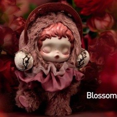 SKULLPANDA l'impressionnisme ぬいぐるみペンダント blossom POPMART
