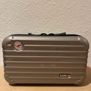 【非売品】RIMOWA リモワ Lufthansa ルフトハンザ トラベル シャンパンゴールド アメニティ ポーチ トパーズ