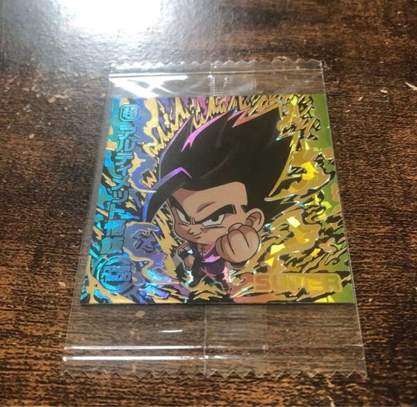 ドラゴンボール超戦士シールウエハース超 SUGR アルティメット悟飯 青