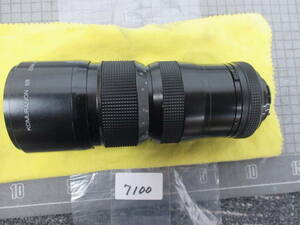 7100　KOMURANON 925 ZOOM LENS 1:4.5 f=90~250mm レンズ　　メンテナンス前提 