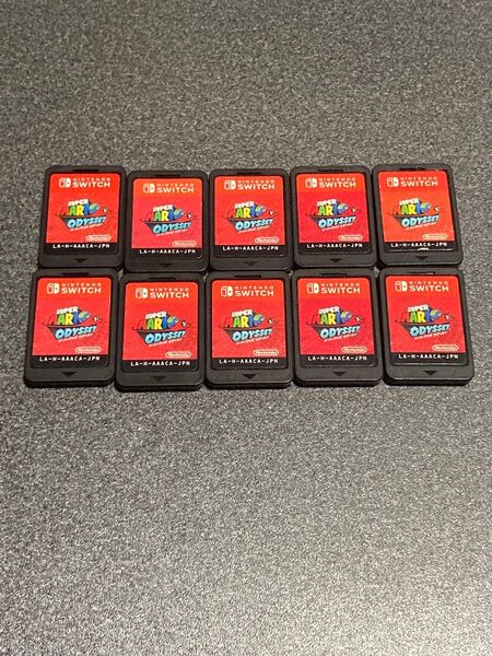Switch スーパーマリオオデッセイ 10本セット