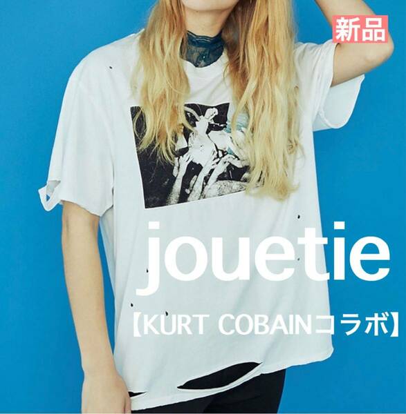 jouetie ジュエティ 別注 BIG Tシャツ カートコバーン クラッシュ