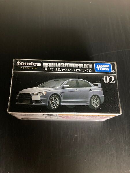 【新品未開封】トミカプレミアム 02 三菱 ランサーエボリューション ファイナルエディション