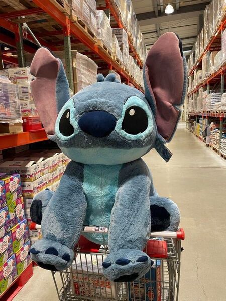 コストコ限定 スティッチ 特大 ぬいぐるみ ディズニー
