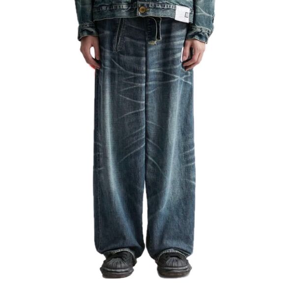 メゾンミハラヤスヒロ Maison Mihara Yasuhiro デニムパンツ インディゴ