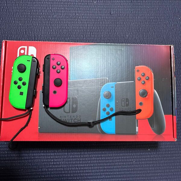 Nintendo Switch本体 Joy-Con ネオンブルー/ネオンレッド/ネオングリーン/ピンクセット