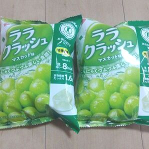 マンナンライフ 蒟蒻畑ララクラッシュ マスカット味 2袋