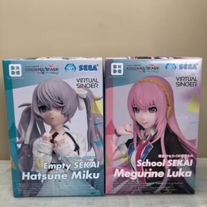 初音ミク 巡音ルカ フィギュア 2品セット