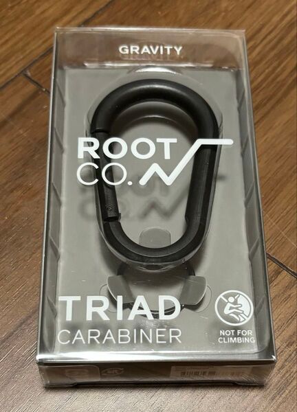 ROOT CO. GRAVITY TRIAD CARABINER カラビナ ブラック